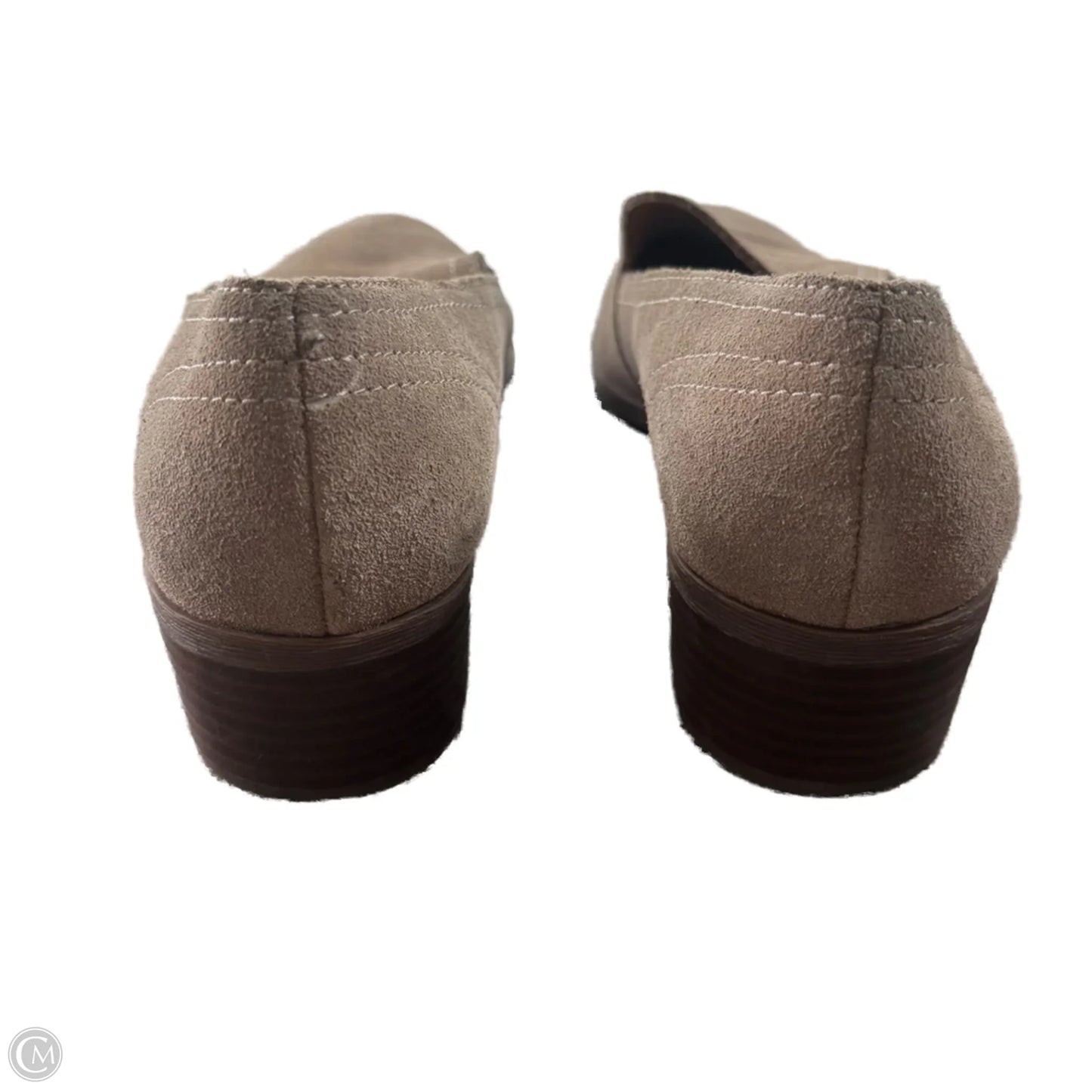 Shoes Heels Block By Crown Vintage In Beige, Size: 7.5