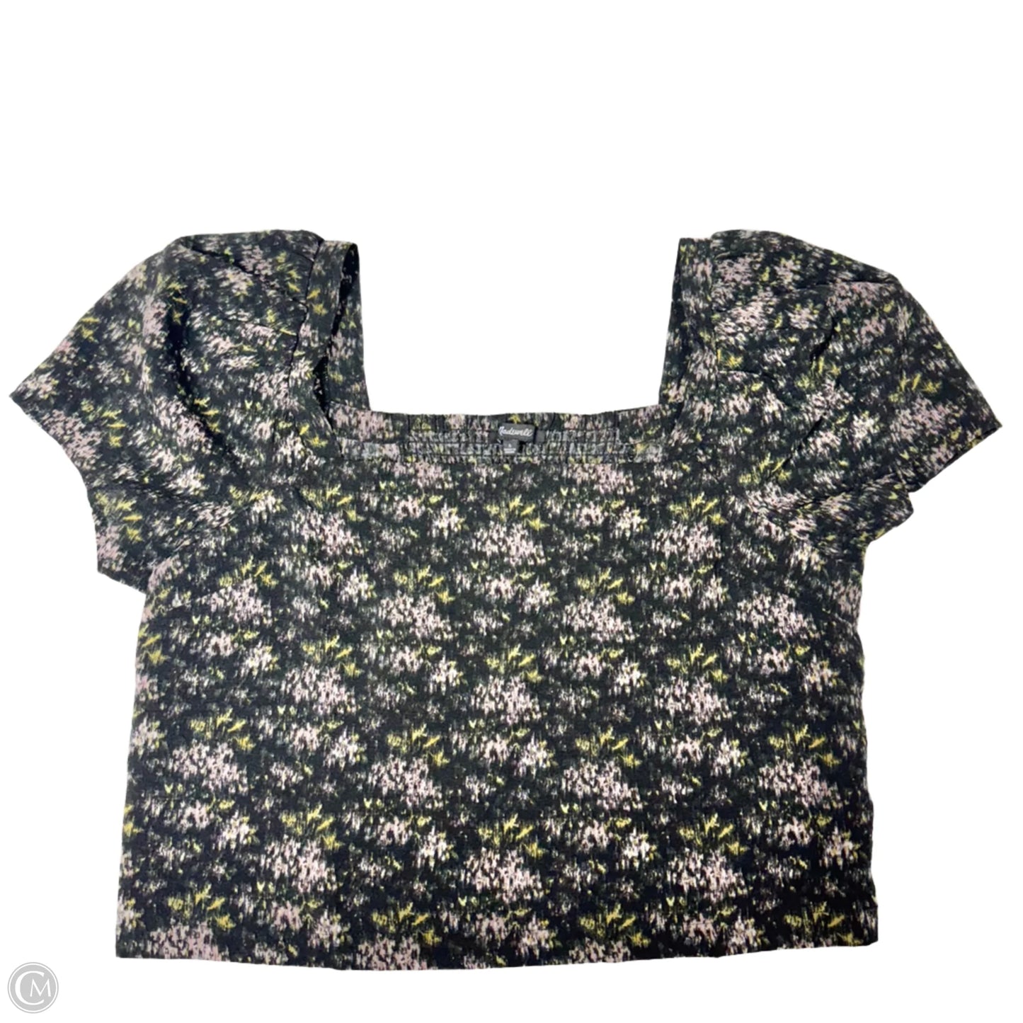 Top Short Sleeve By Madewell In Black, Size: Large