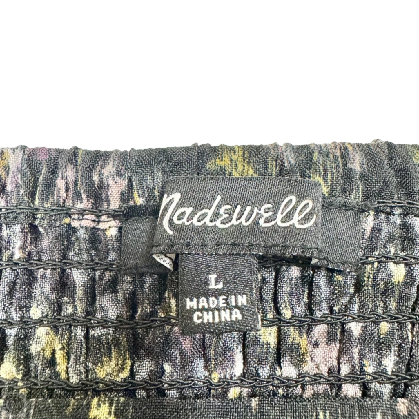 Top Short Sleeve By Madewell In Black, Size: Large