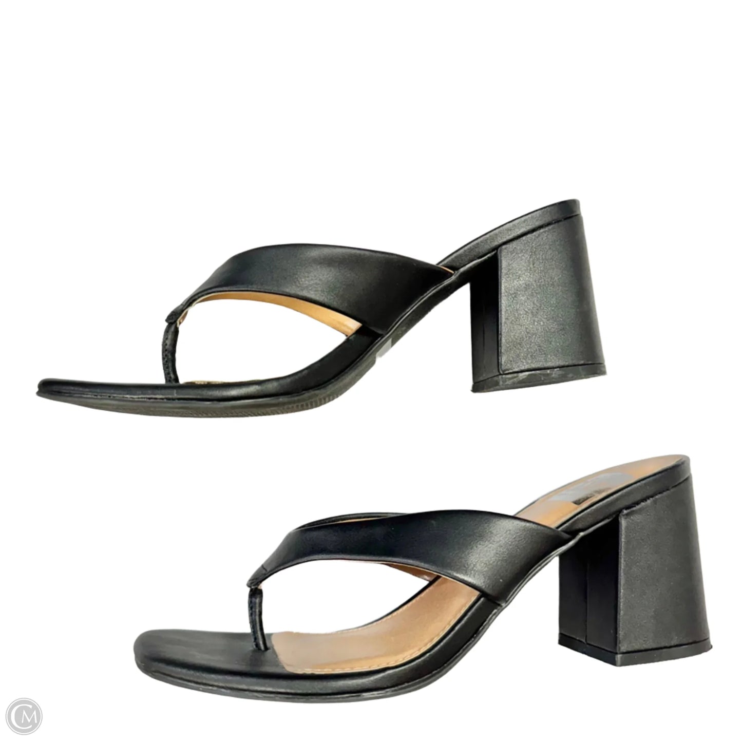 Sandals Heels Block By Dolce Vita In Black, Size: 9