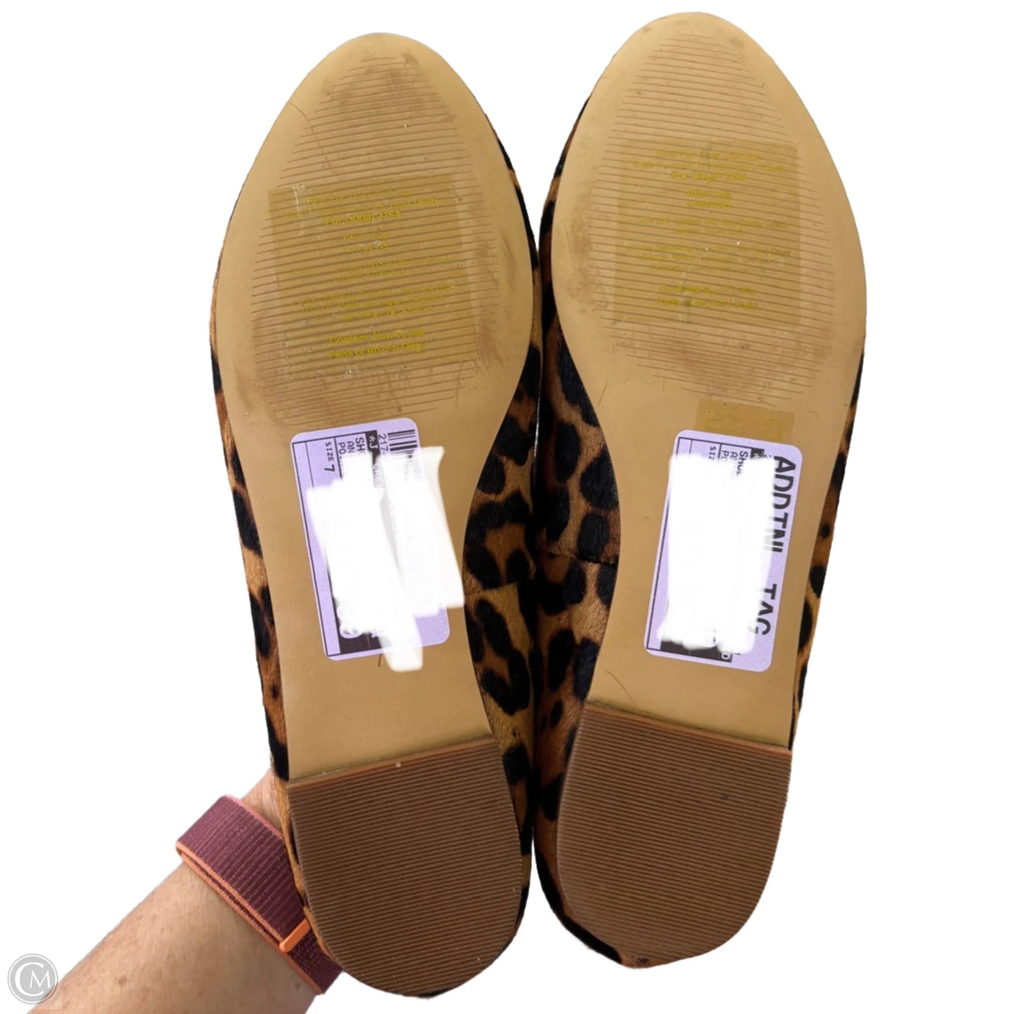 Shoes Flats By J. Crew In Animal Print, Size: 7
