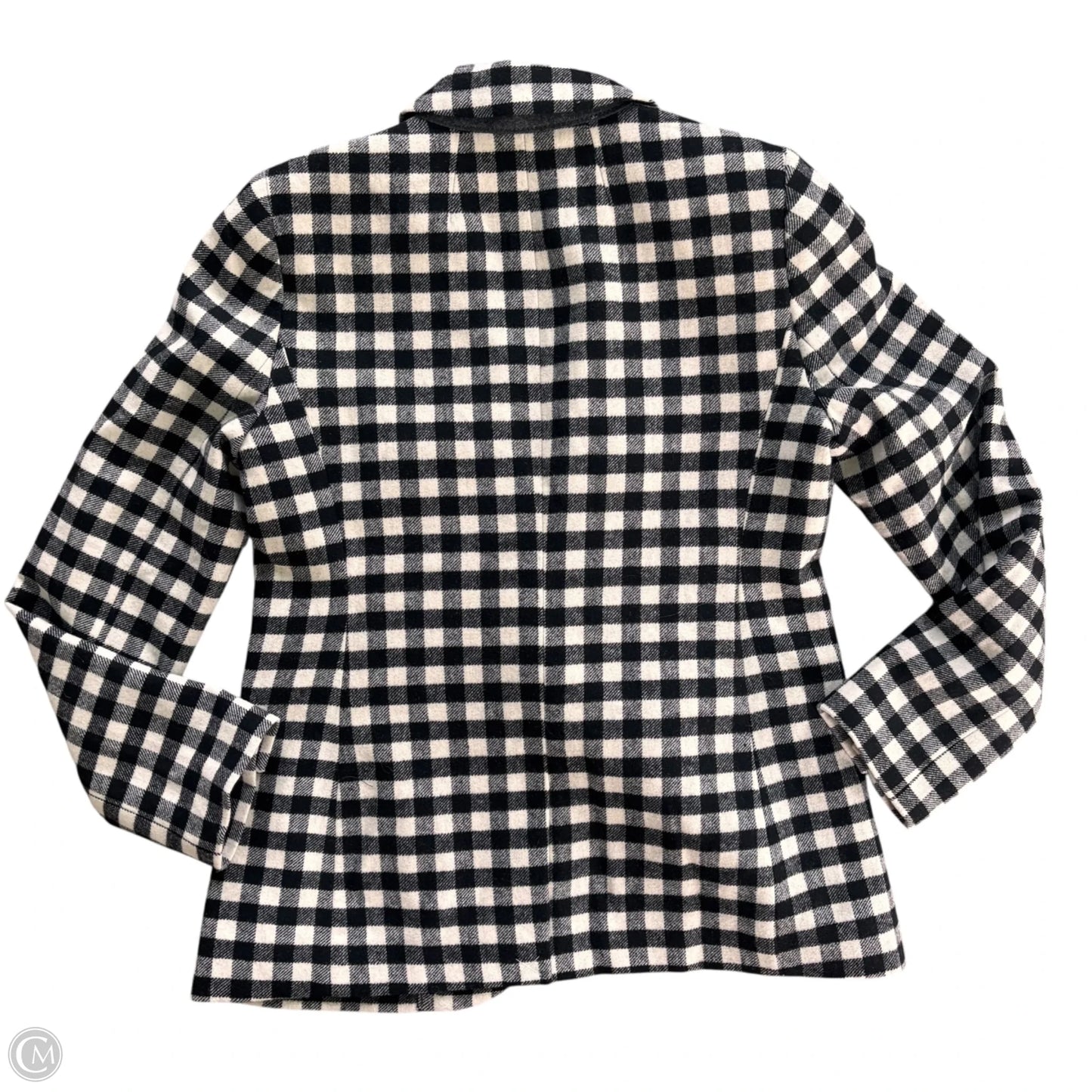 Blazer By J. Crew In Checkered Pattern, Size: S