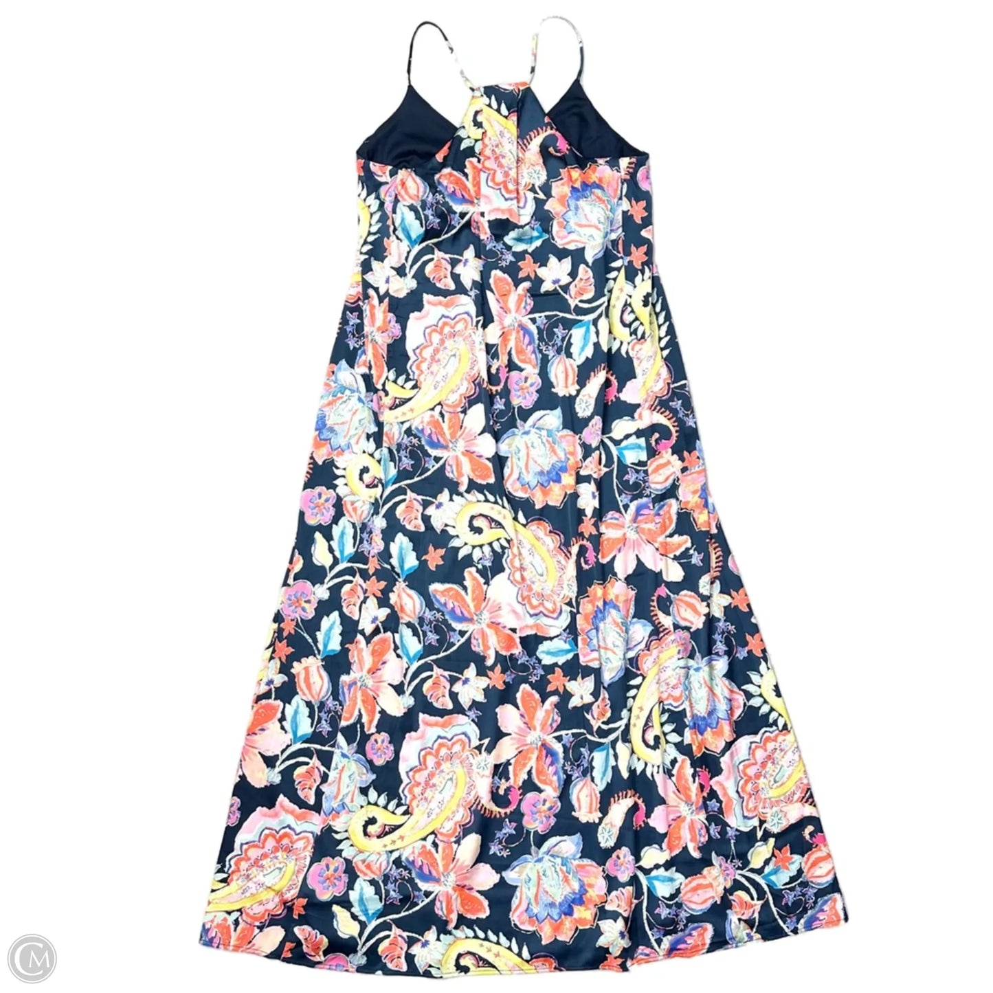 Dress Casual Maxi By Nicole Miller In Floral Print, Size: L