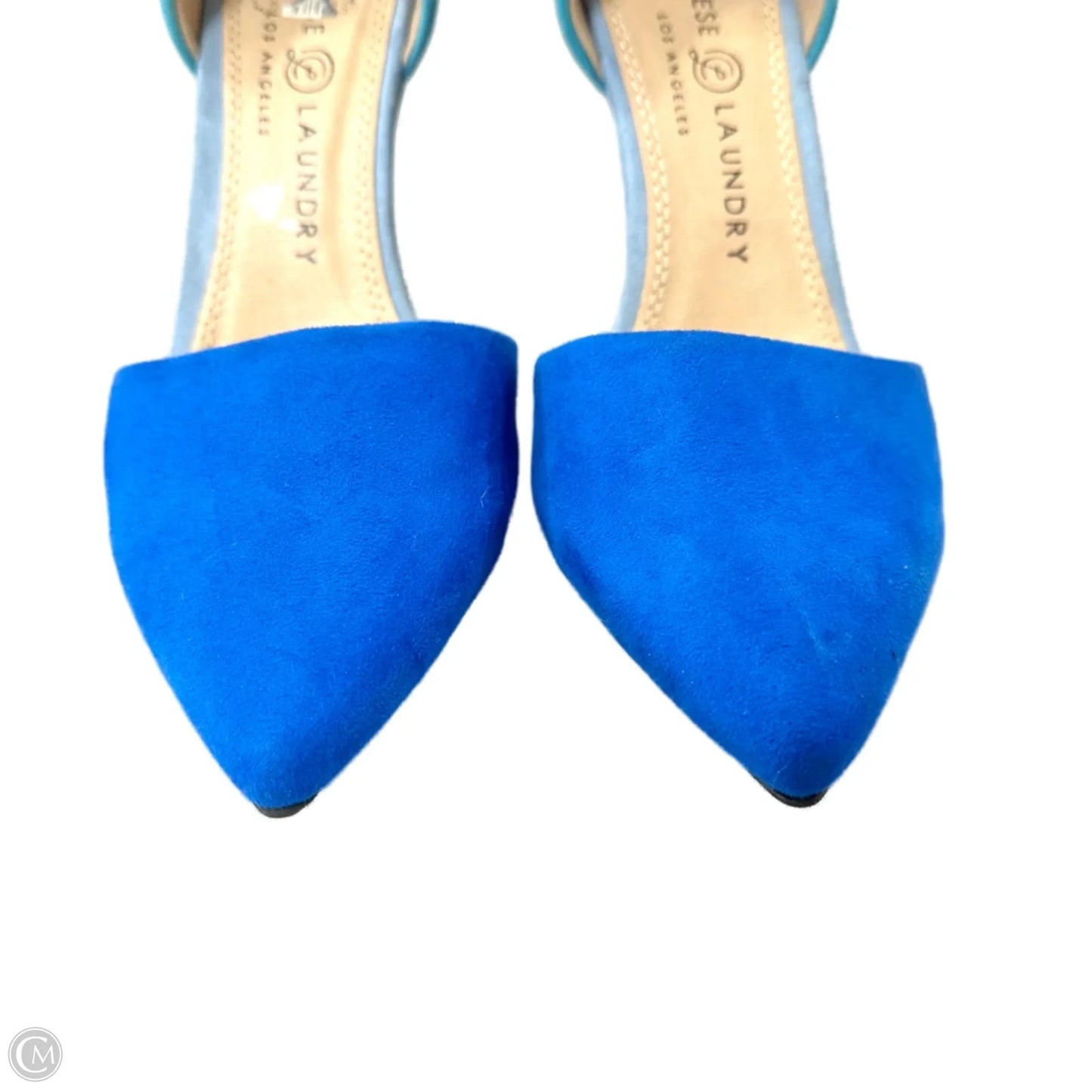 Shoes Heels Stiletto By Chinese Laundry In Blue, Size: 8.5