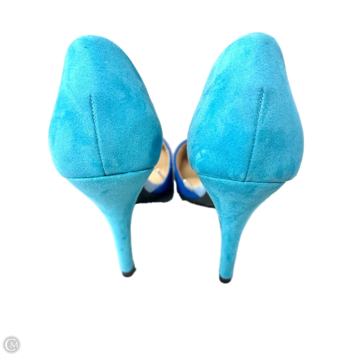 Shoes Heels Stiletto By Chinese Laundry In Blue, Size: 8.5