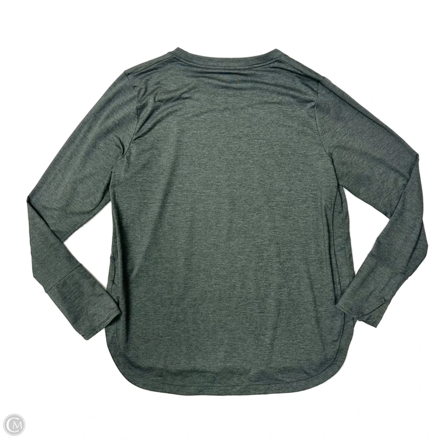 Athletic Top Long Sleeve Crewneck By Athleta In Grey, Size: Xl