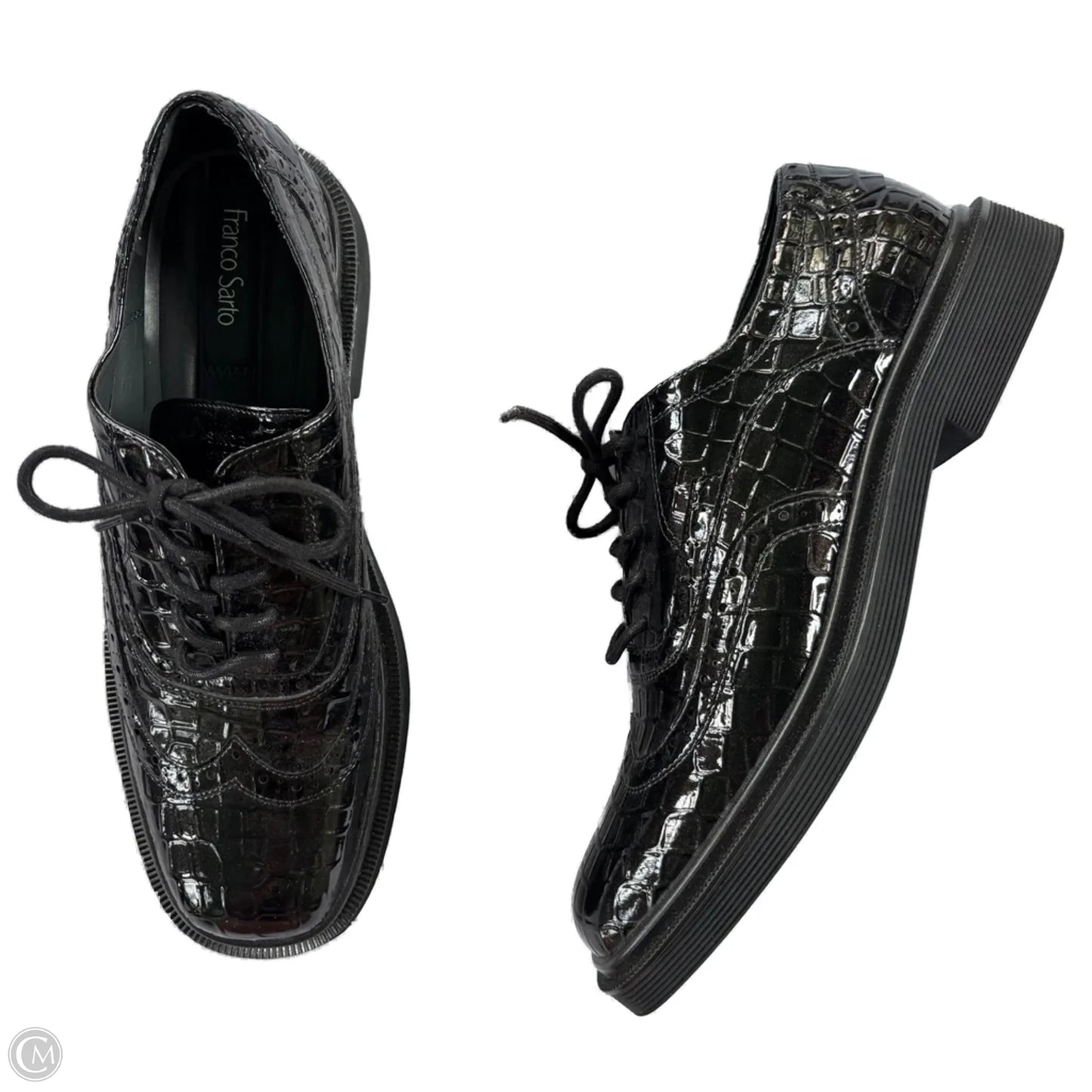 Shoes Flats By Franco Sarto In Black, Size: 9.5