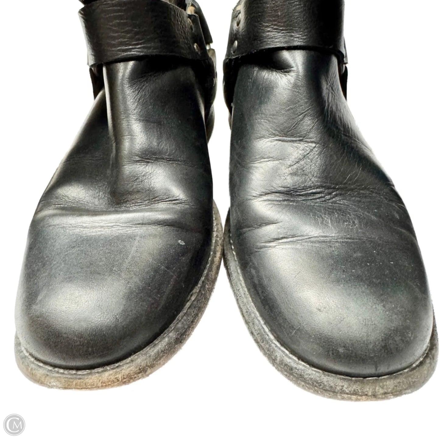 Boots Designer By Frye In Black, Size: 8.5