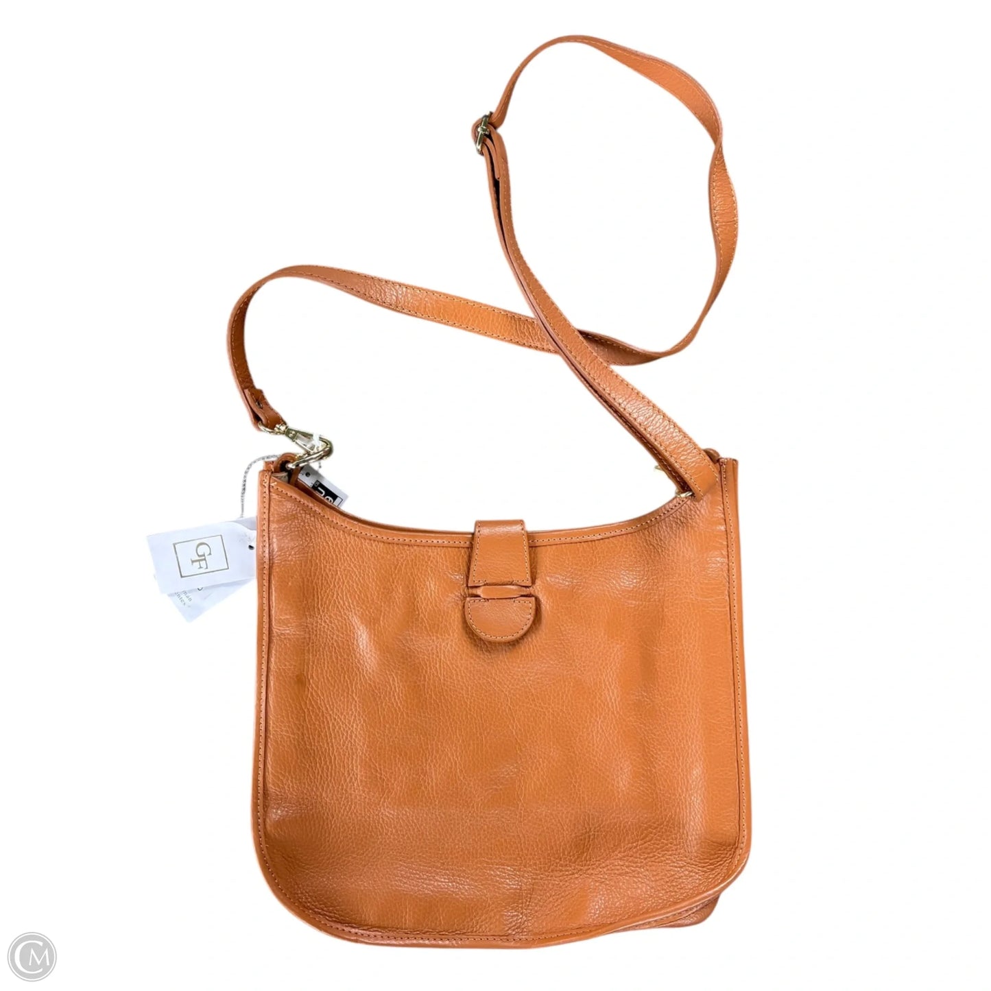Handbag Leather By German Fuentes, Size: Medium