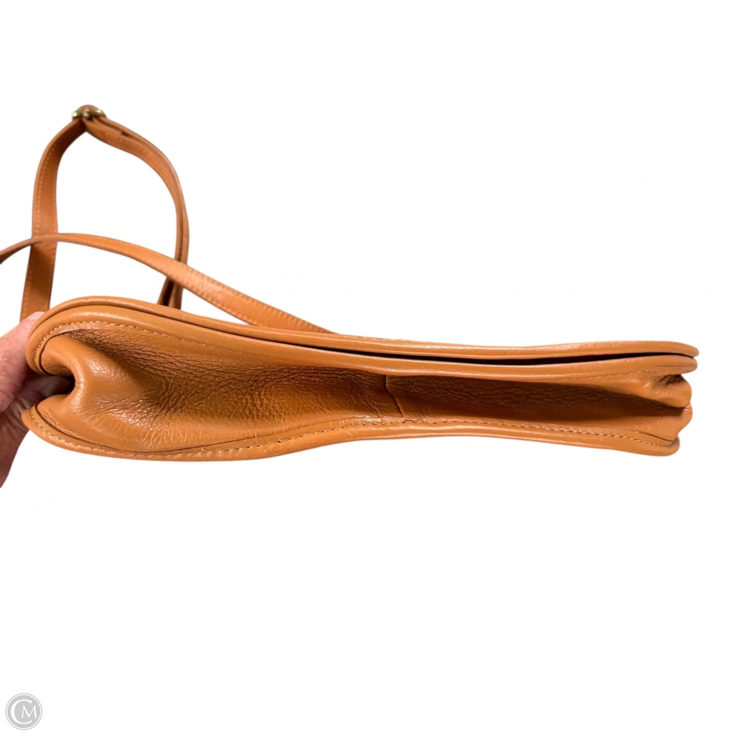 Handbag Leather By German Fuentes, Size: Medium