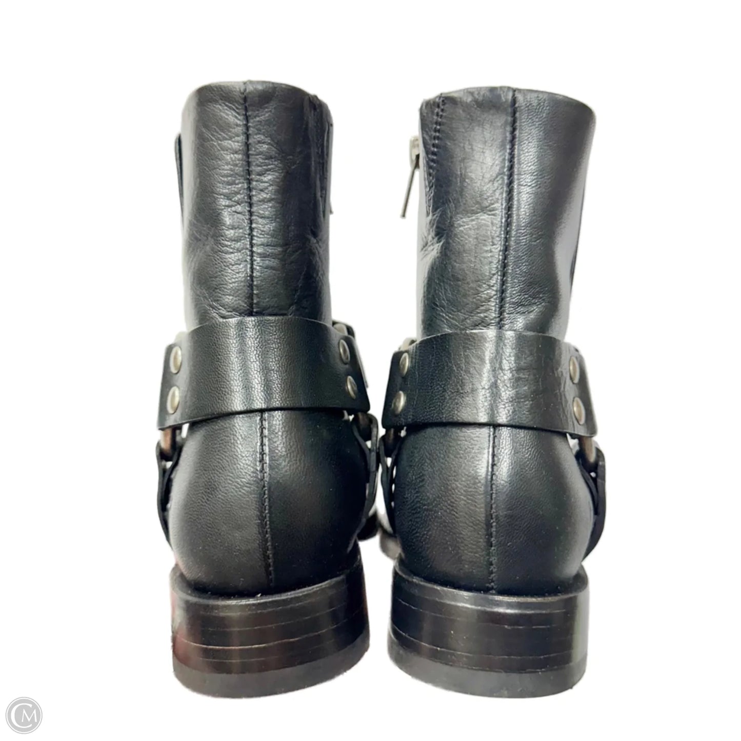 Boots Designer By Frye In Black, Size: 8.5
