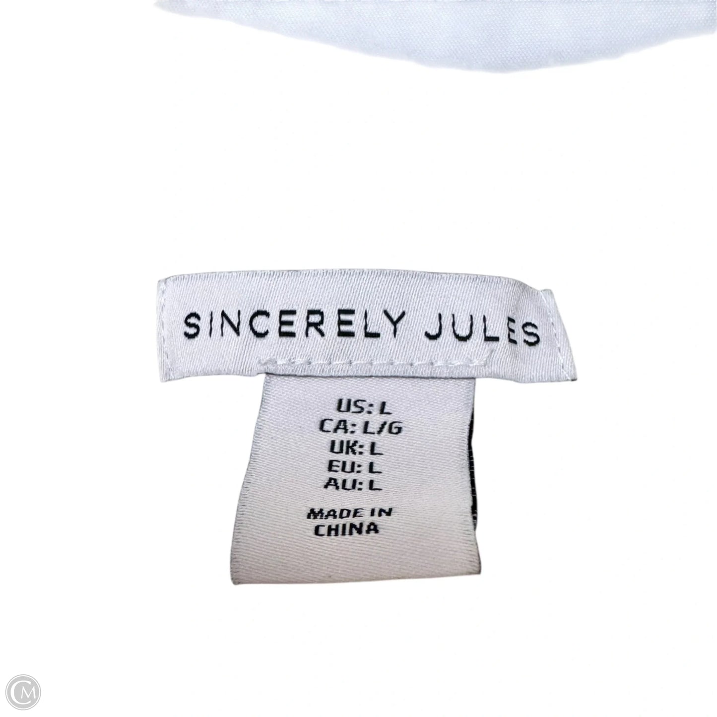 Vest Sweater By Sincerely Jules In White, Size: L