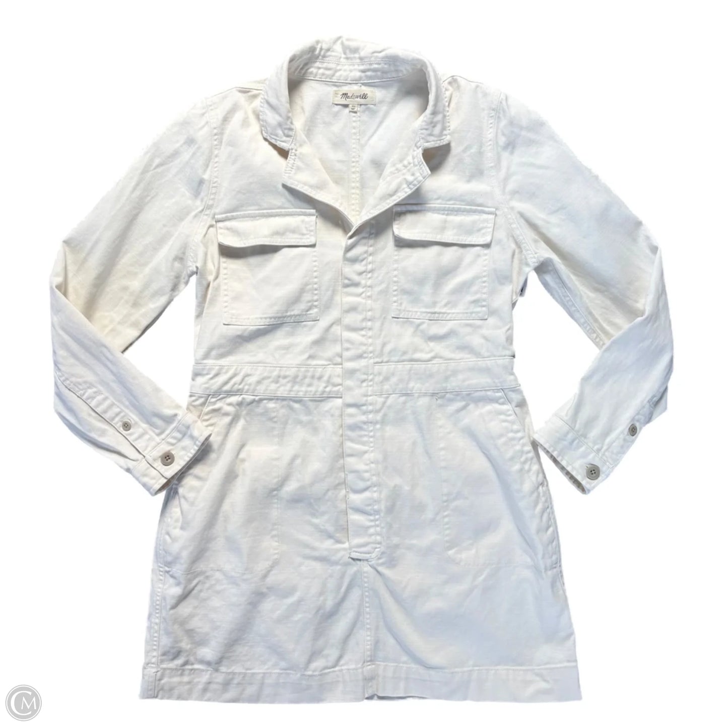 Dress Casual Short By Madewell In Cream, Size: Xl