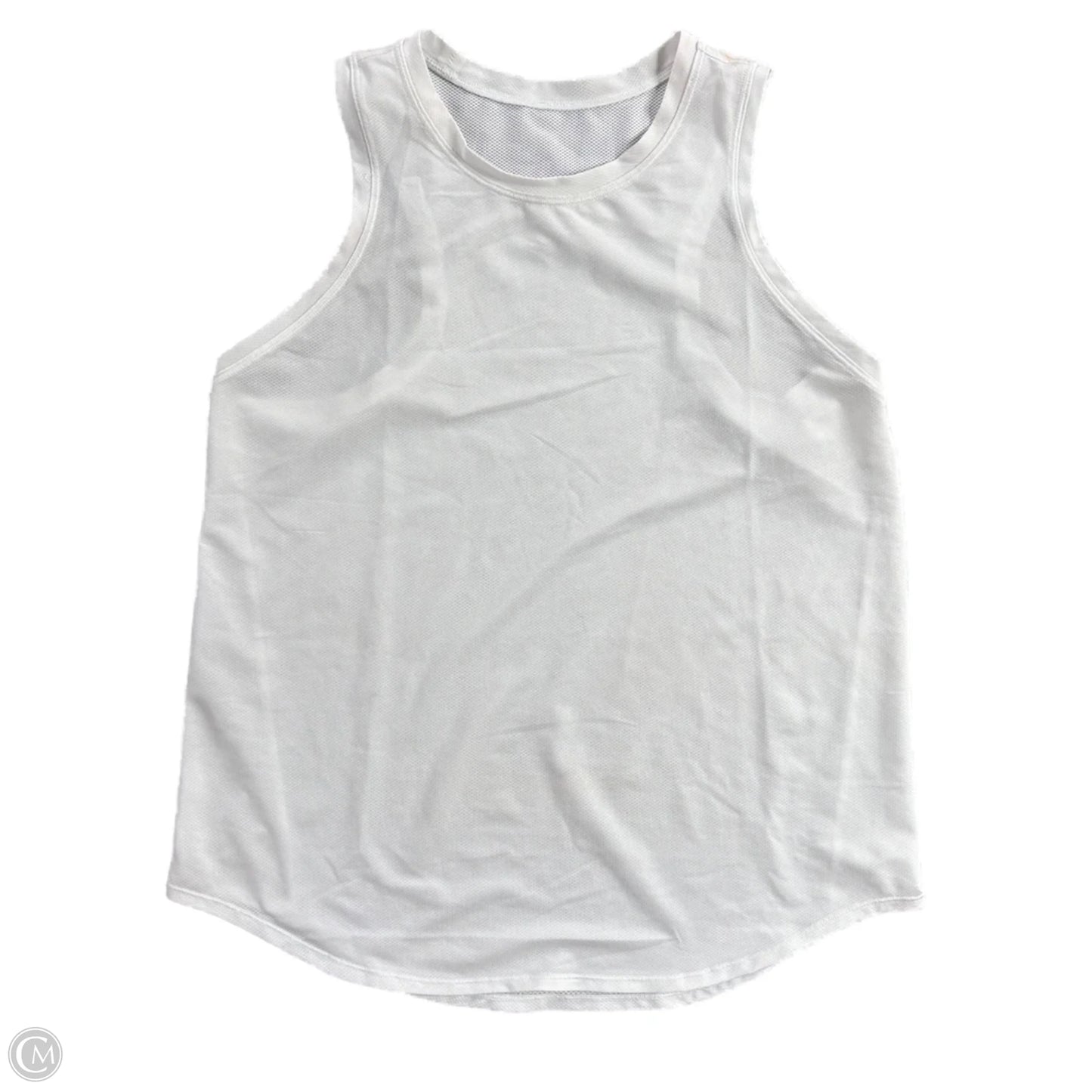 Athletic Tank Top By Lululemon In White, Size: M