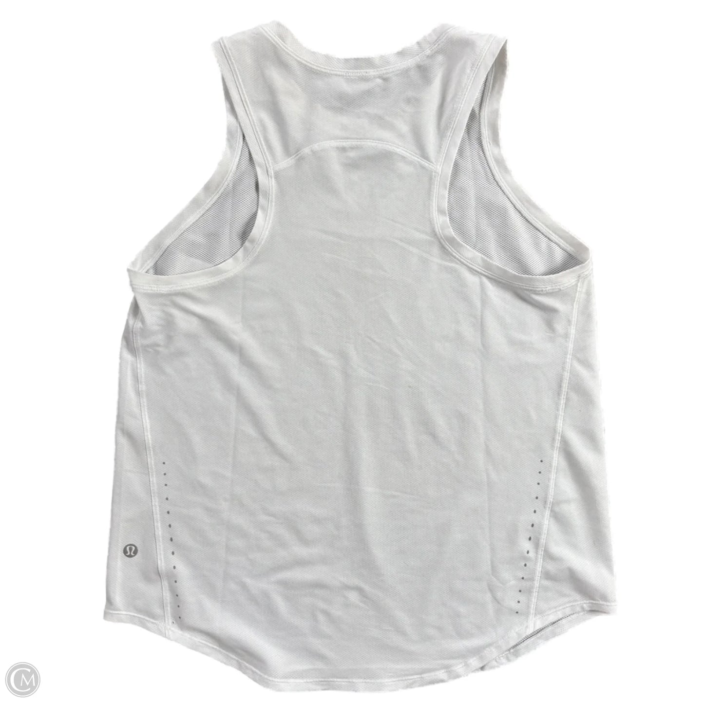 Athletic Tank Top By Lululemon In White, Size: M