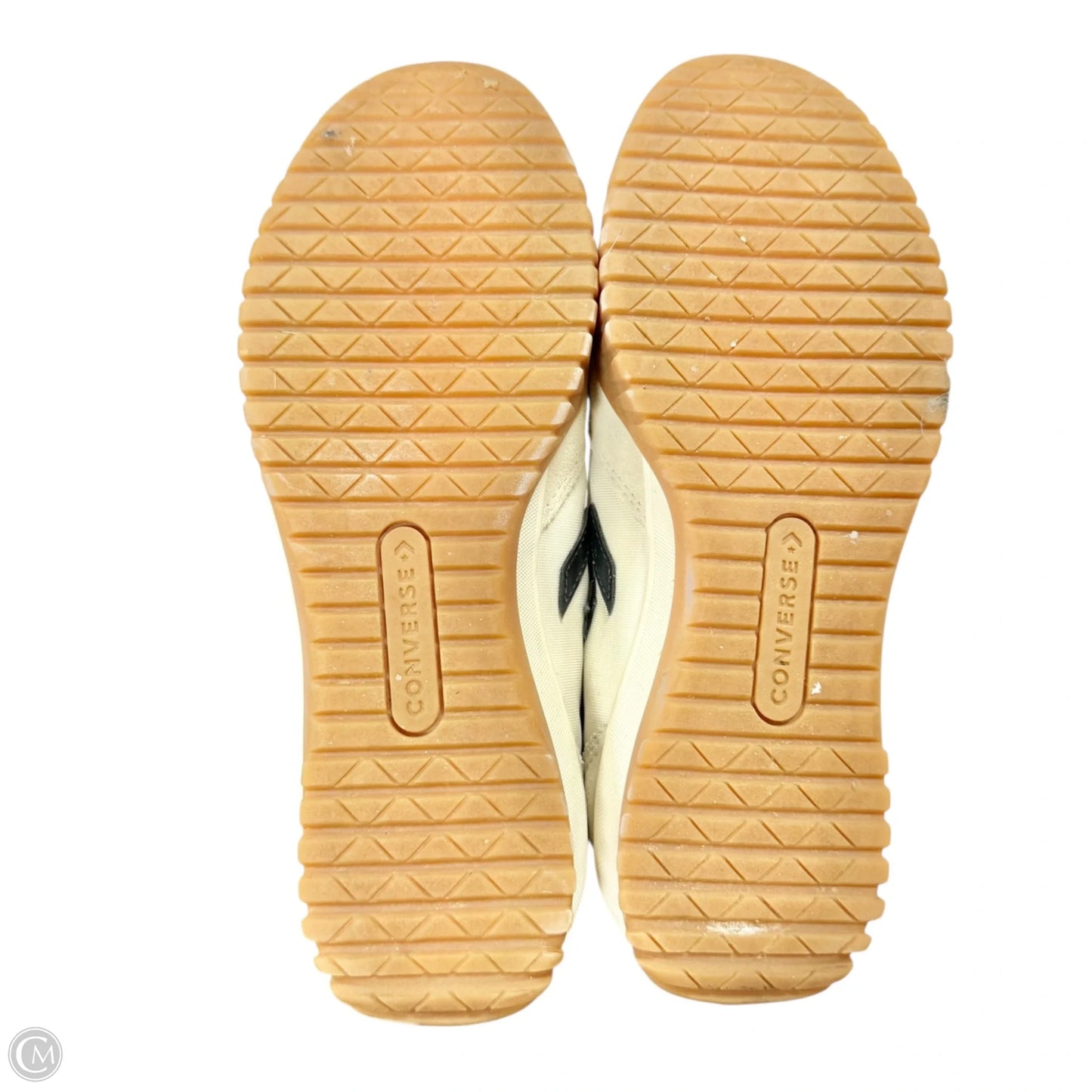 Shoes Athletic By Converse In Cream & Green, Size: 7.5