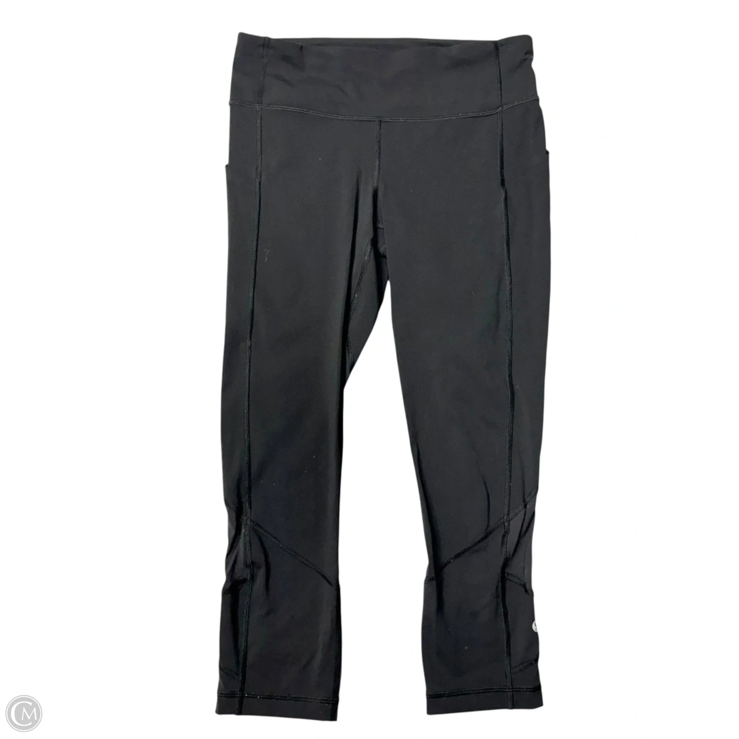 Athletic Capris By Lululemon In Black, Size: S