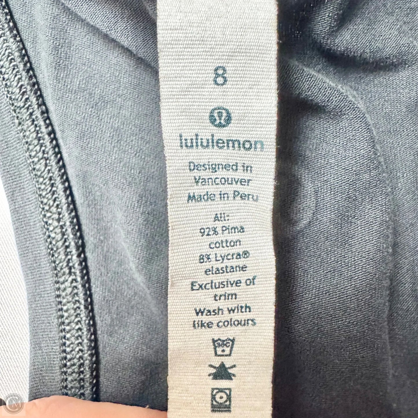 Athletic Tank Top By Lululemon In Black, Size: M