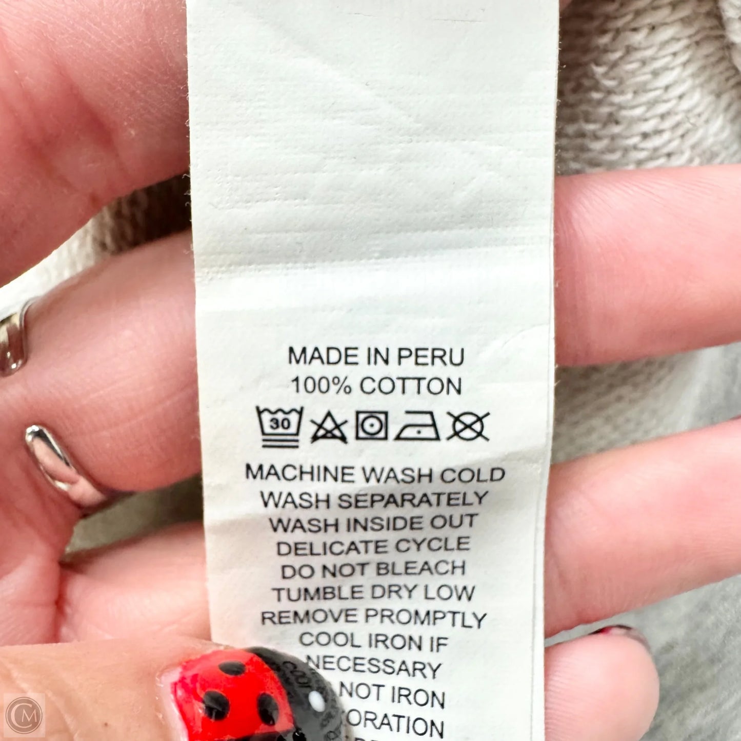 Sweatshirt Designer By Kate Spade In Grey, Size: Xs