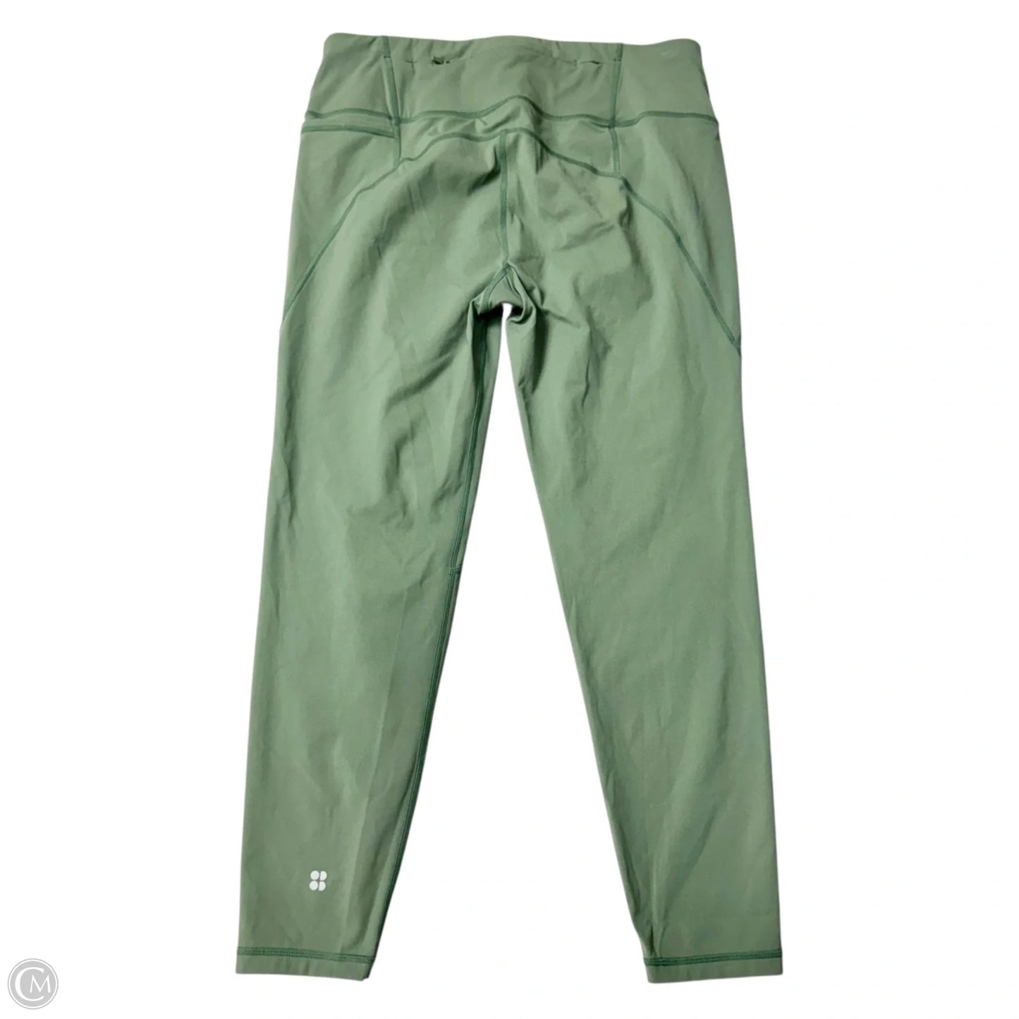 Athletic Capris By Sweaty Betty In Green, Size: L