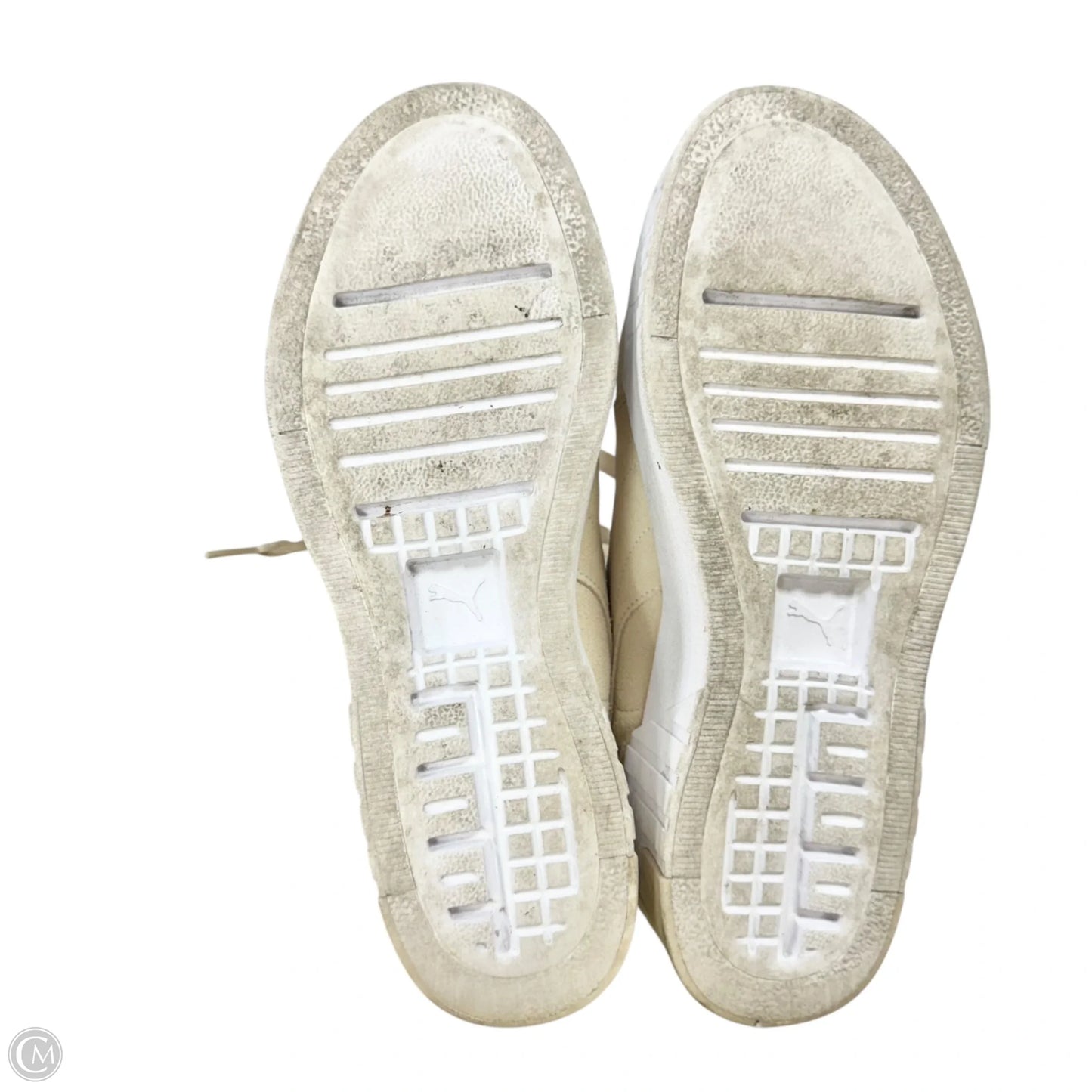 Shoes Sneakers By Puma In Cream, Size: 10