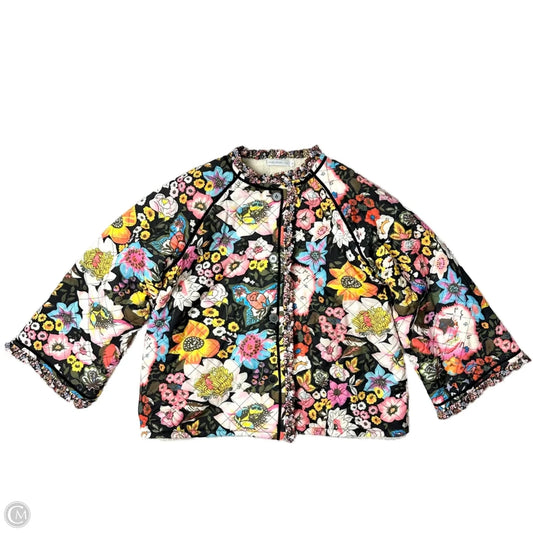 Jacket Puffer & Quilted By Miss Sparkling In Yellow, Size: Xl