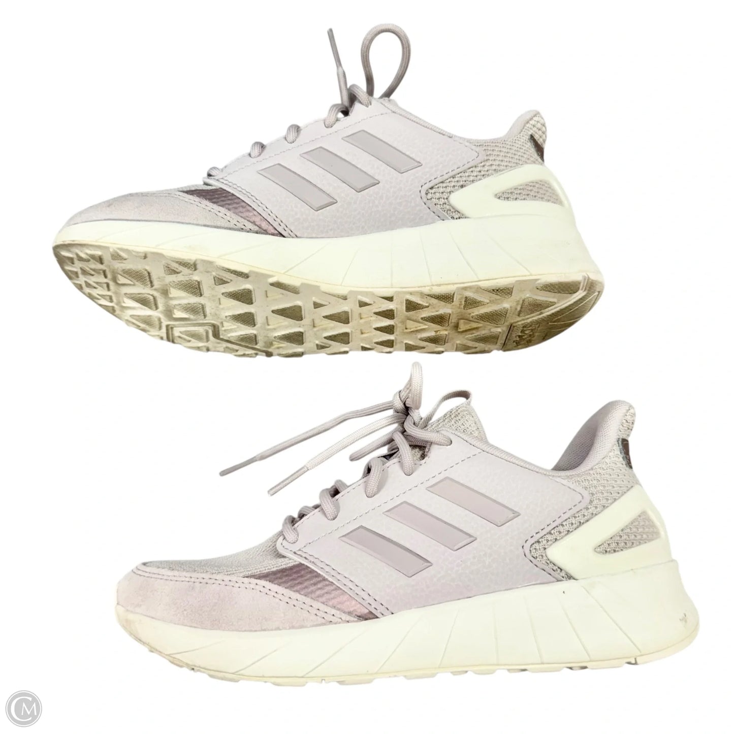 Shoes Athletic By Adidas In Purple & White, Size: 6