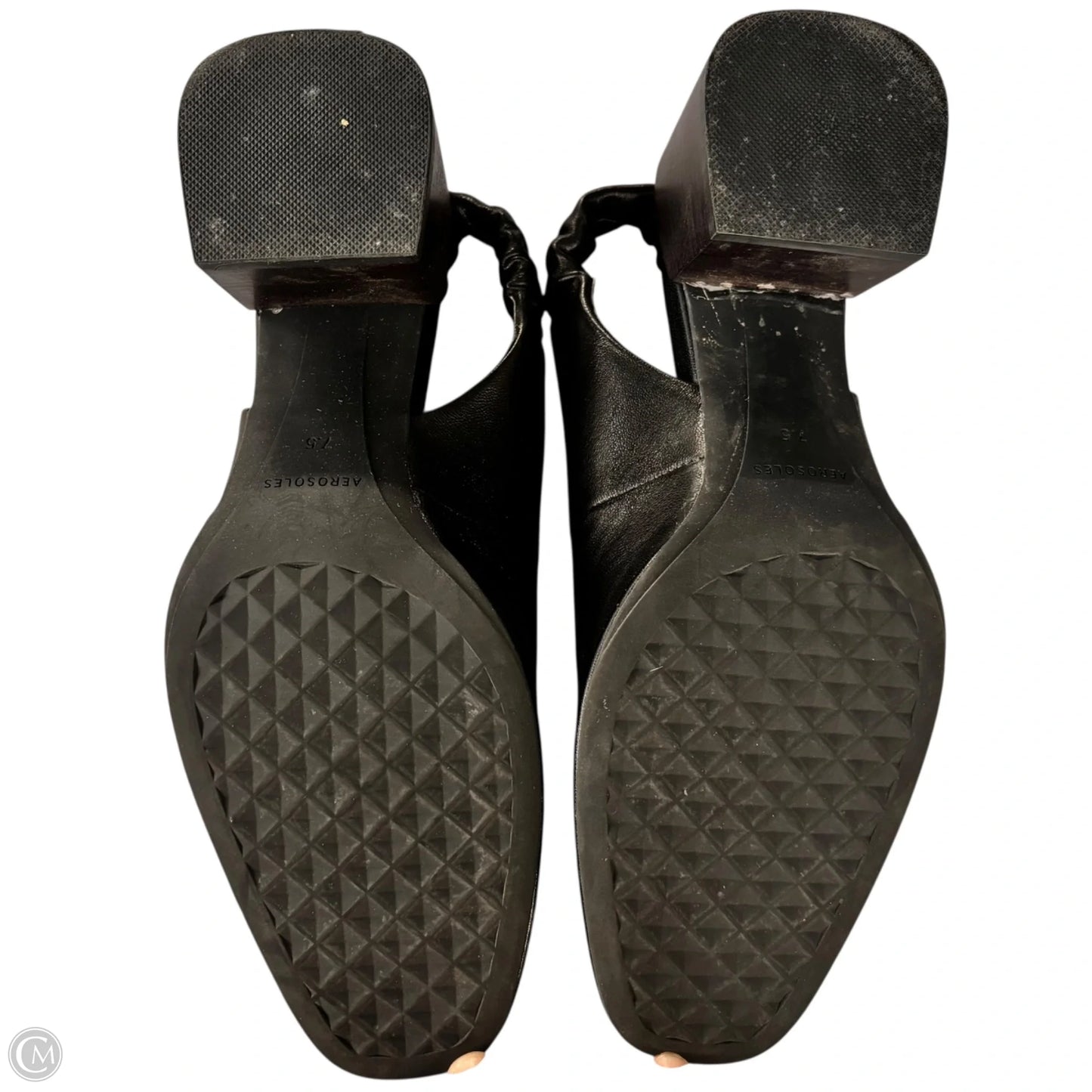 Shoes Heels Block By Aerosoles In Black, Size: 7.5
