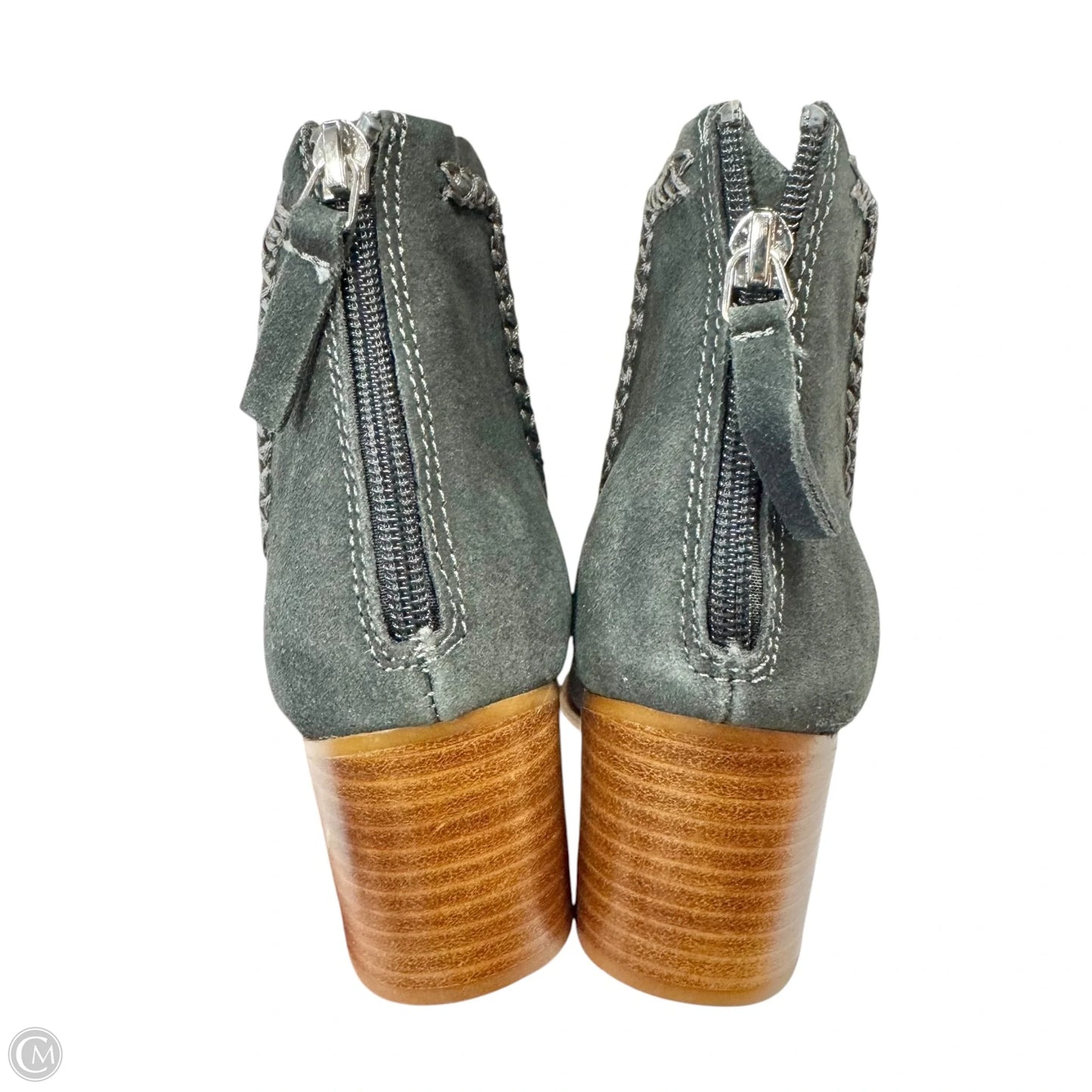 Boots Ankle Heels By Dolce Vita In Grey, Size: 8.5