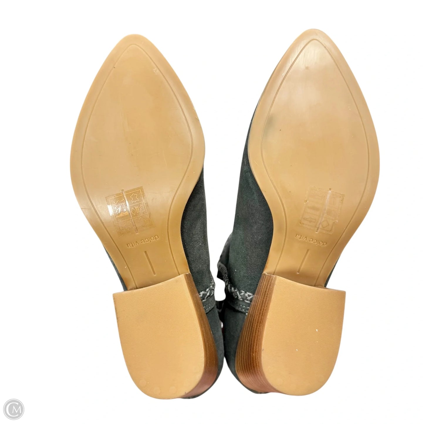 Boots Ankle Heels By Dolce Vita In Grey, Size: 8.5