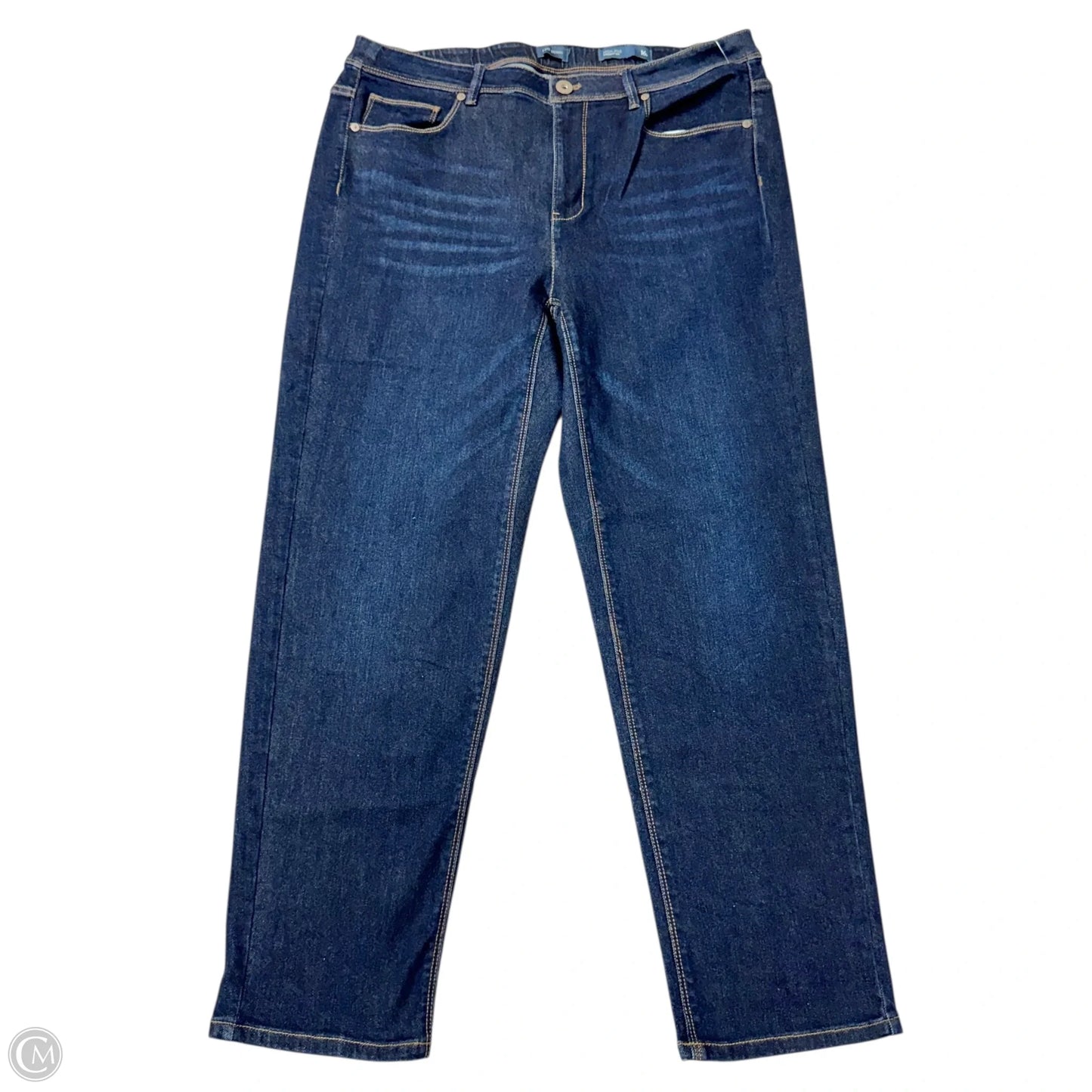 Jeans Straight By J. Jill In Blue Denim, Size: 16P