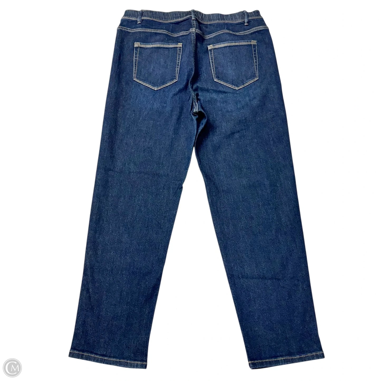 Jeans Straight By J. Jill In Blue Denim, Size: 16P