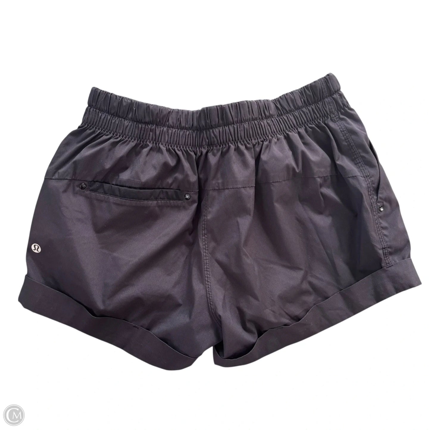 Athletic Shorts By Lululemon In Black, Size: M