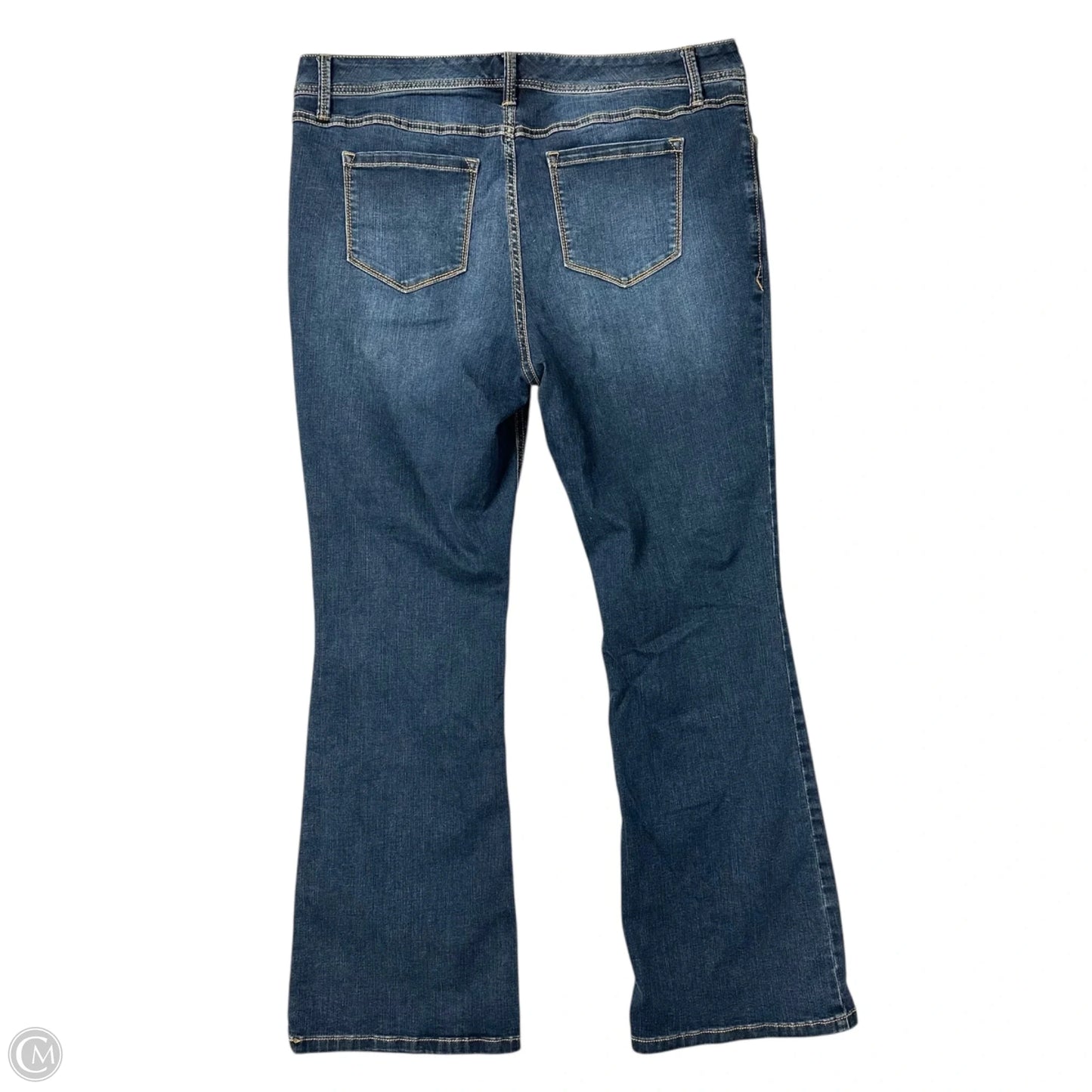 Jeans Boot Cut By Torrid In Blue Denim, Size: 18