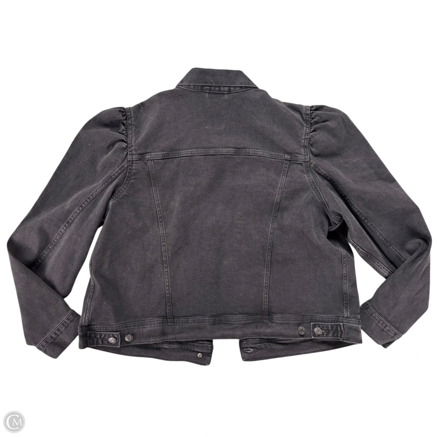 Jacket Denim By Gap In Black, Size: Xxl