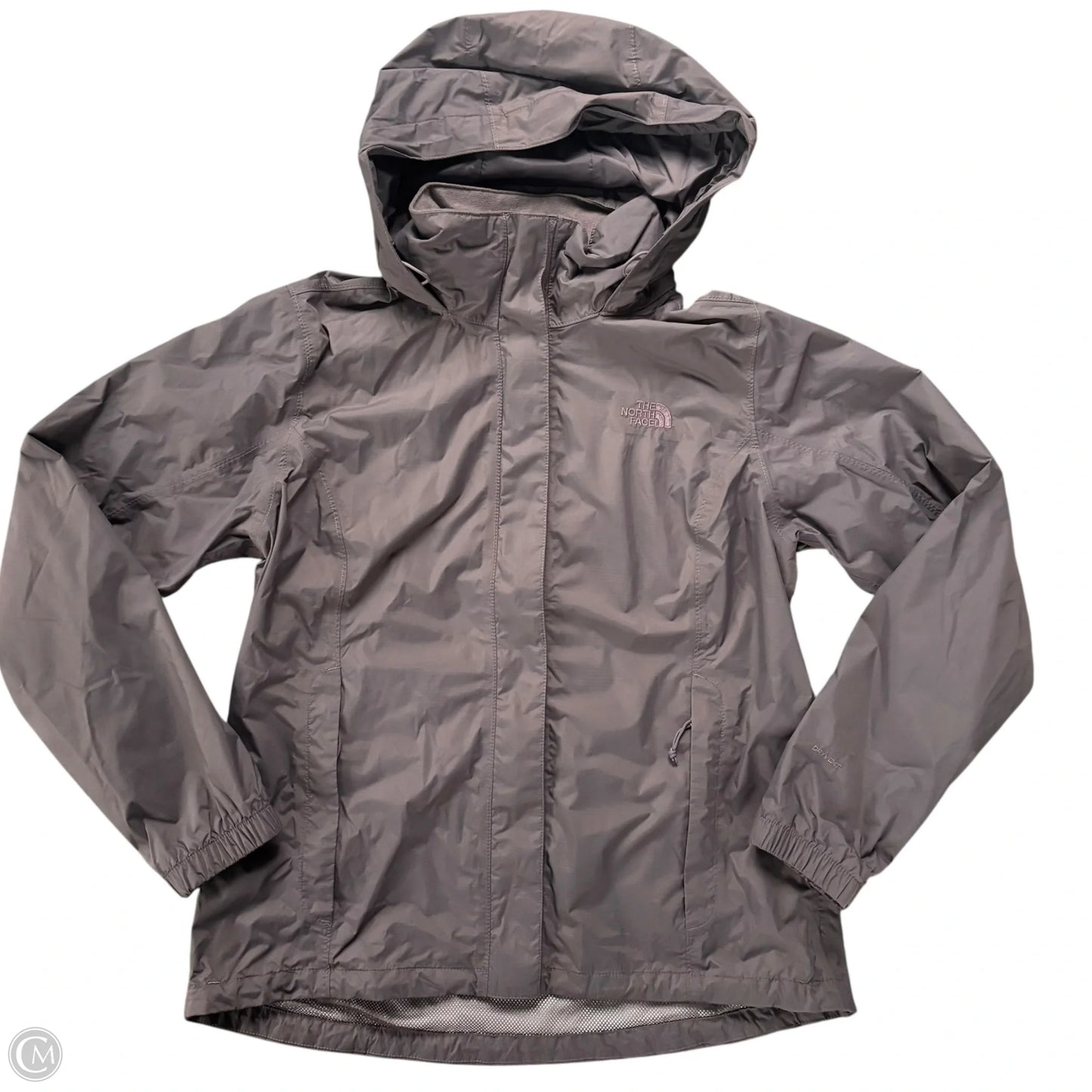 Jacket Windbreaker By The North Face In Grey, Size: L