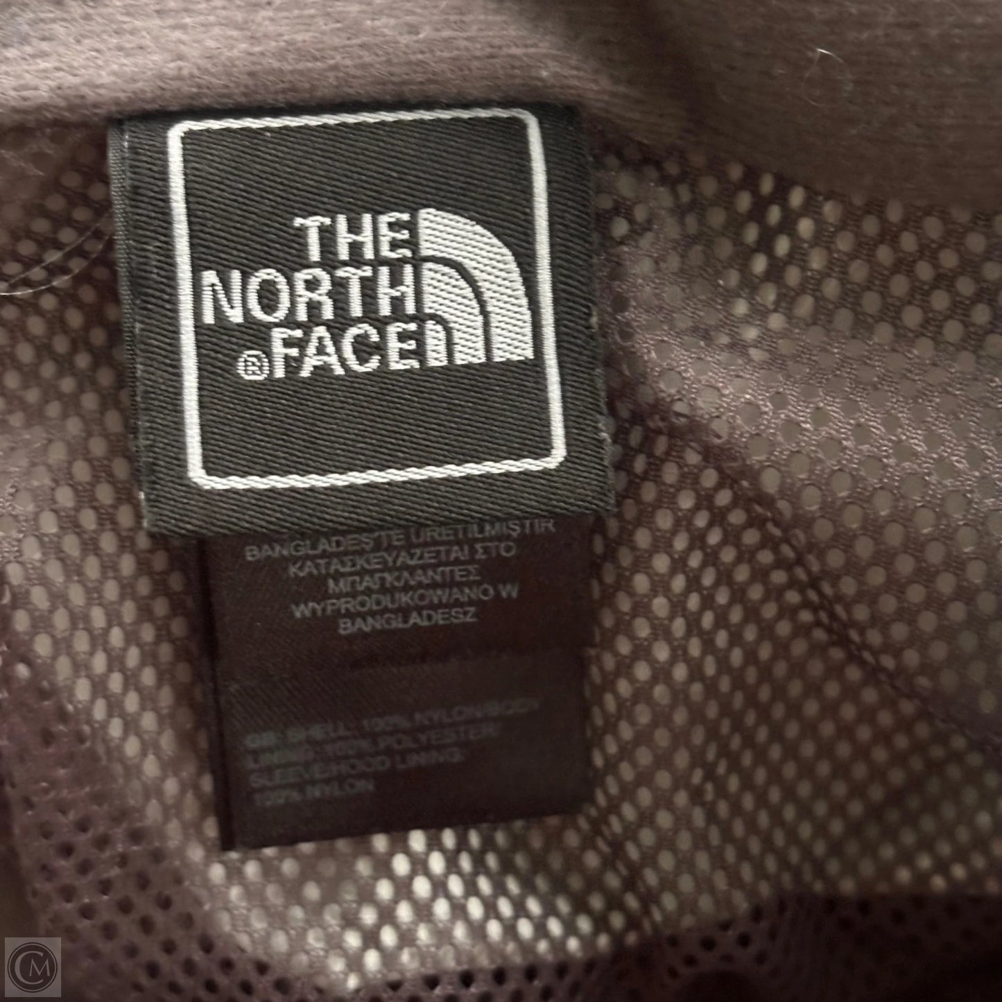 Jacket Windbreaker By The North Face In Grey, Size: L