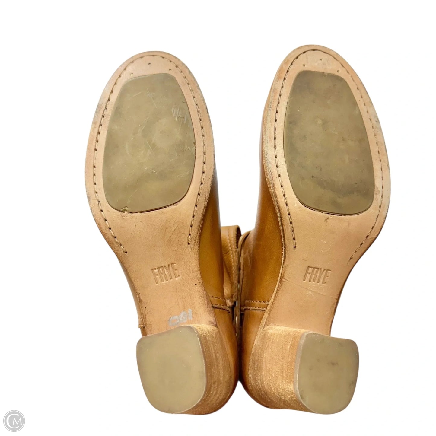 Boots Designer By Frye In Brown, Size: 9