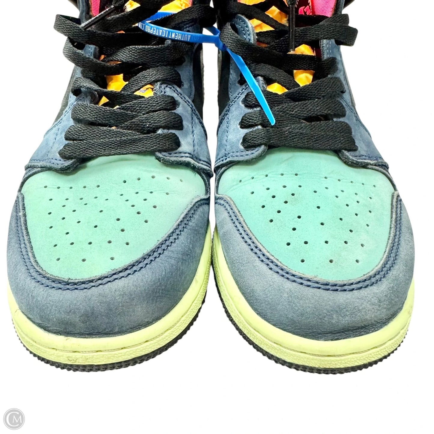 Shoes Luxury Designer By Jordan In Multi-colored, Size: 9