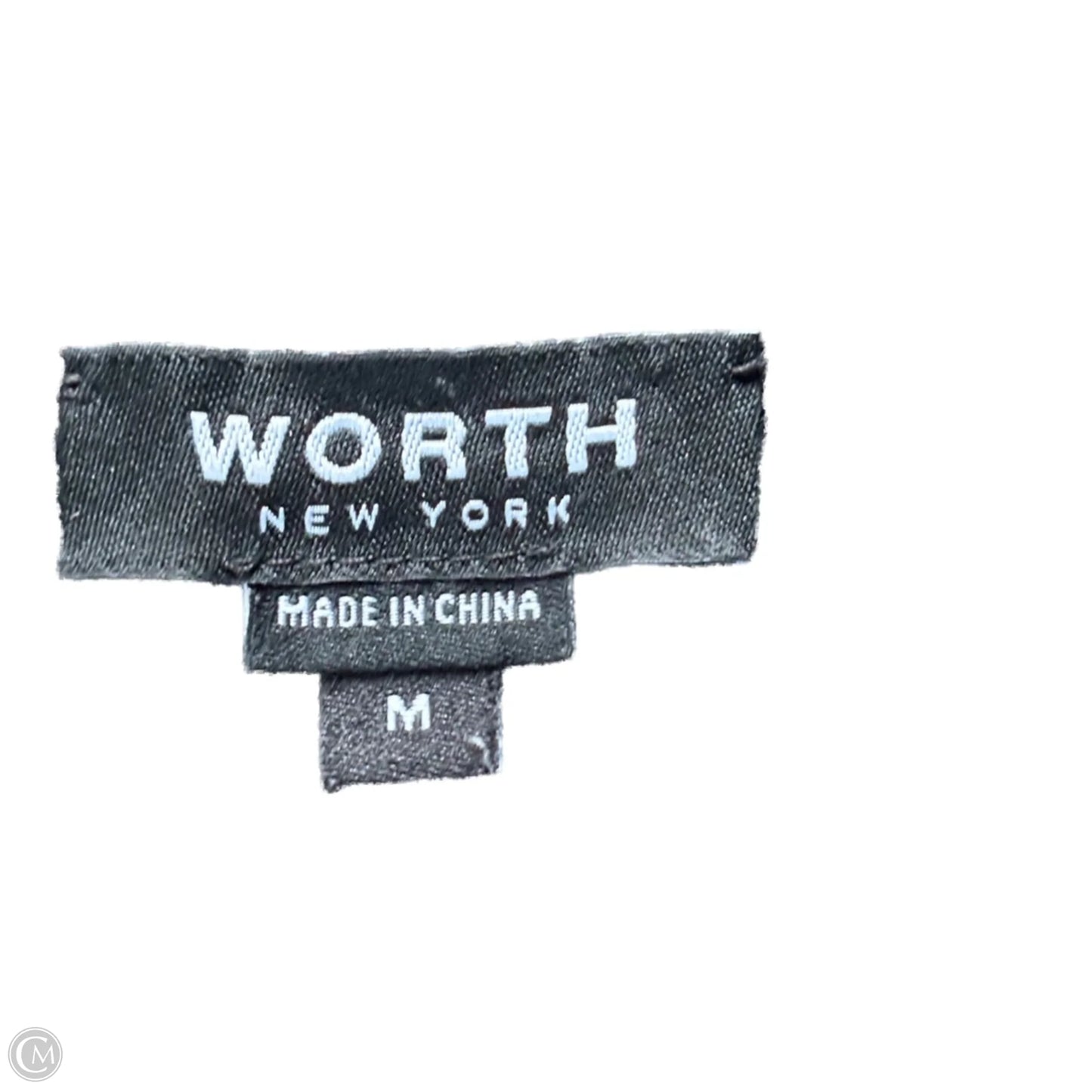 Sweater Cardigan By Worth Ny In Grey, Size: M