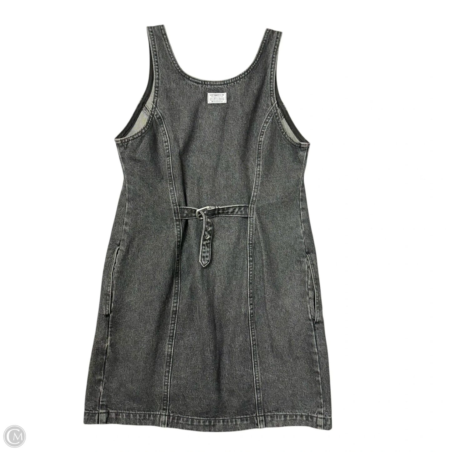 Dress Casual Short By Levis In Black Denim, Size: M