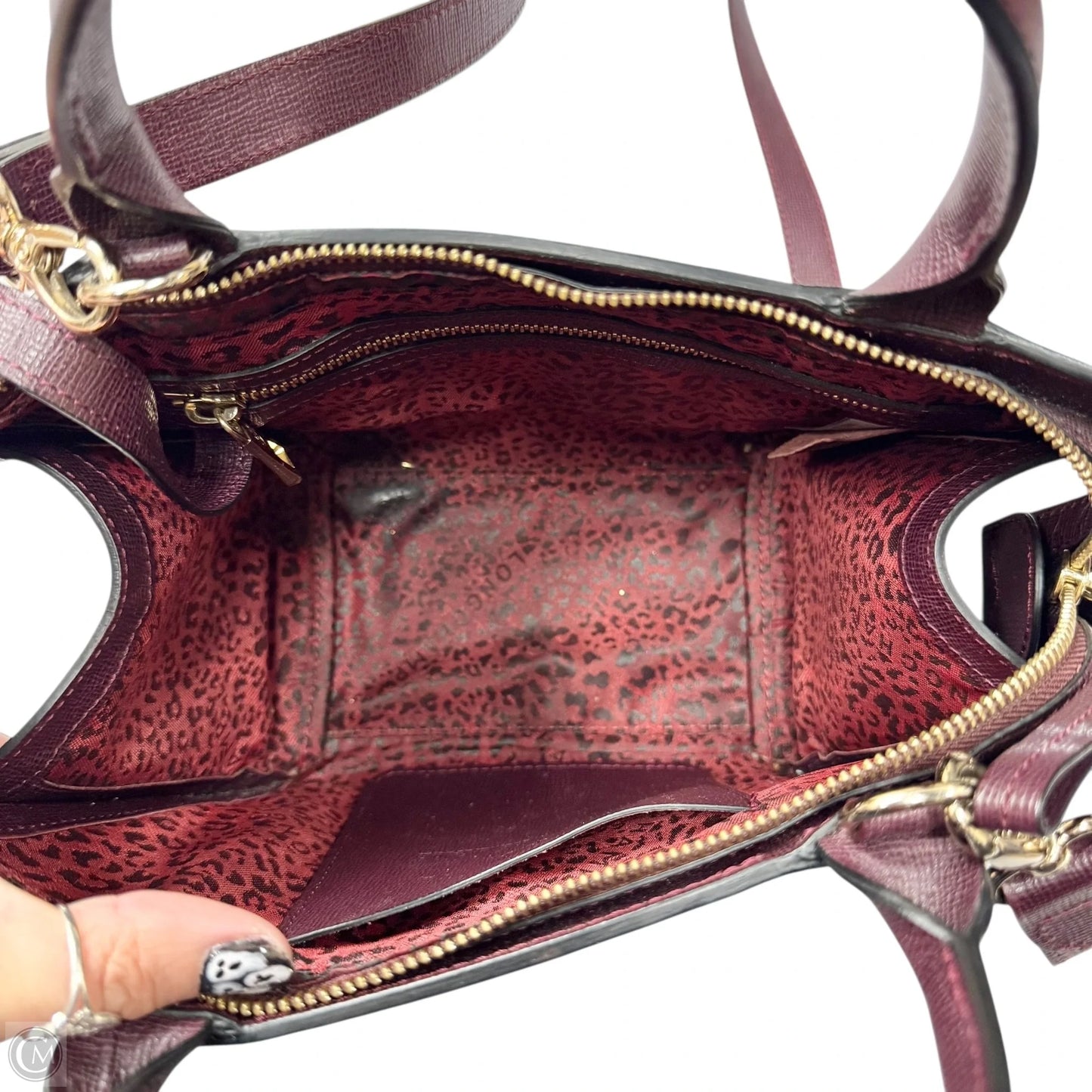 Crossbody Designer By Longchamp, Size: Medium