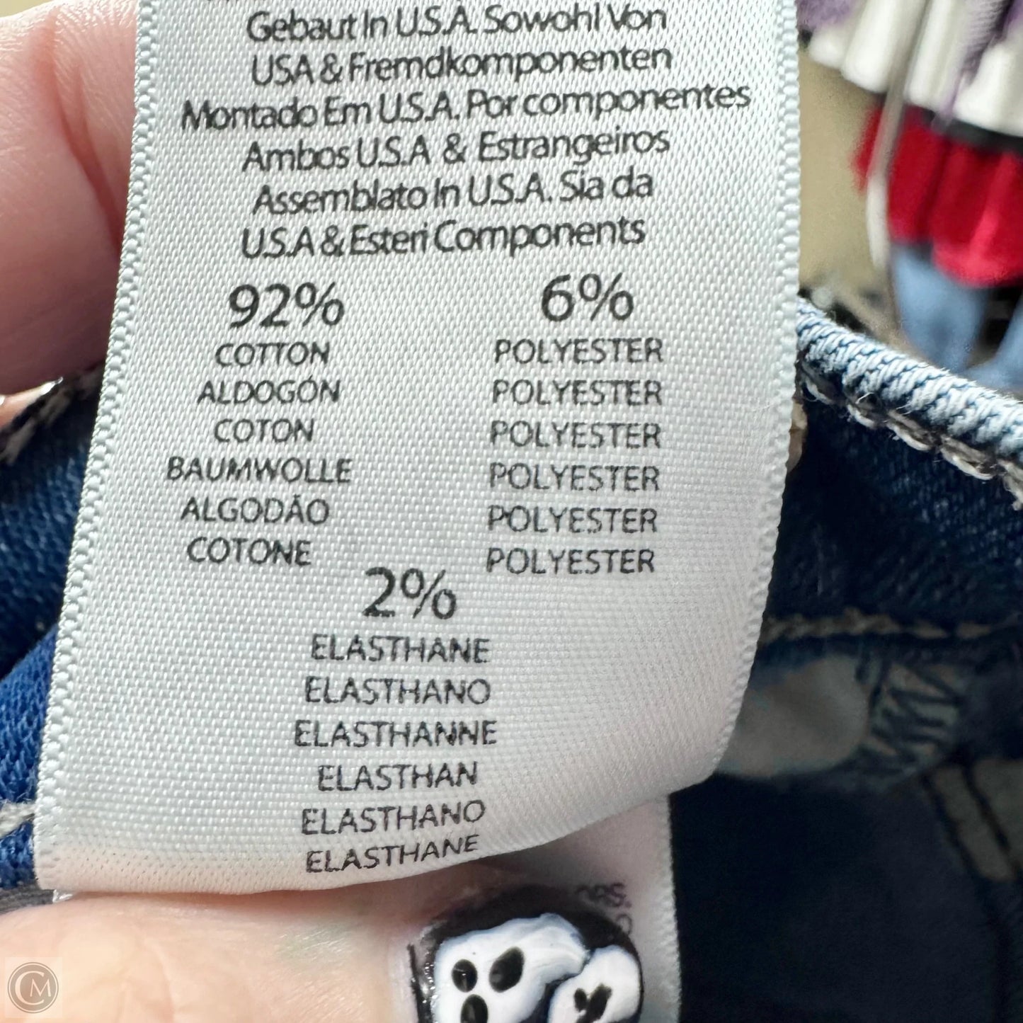 Jeans Skinny By Mother In Blue Denim, Size: 2