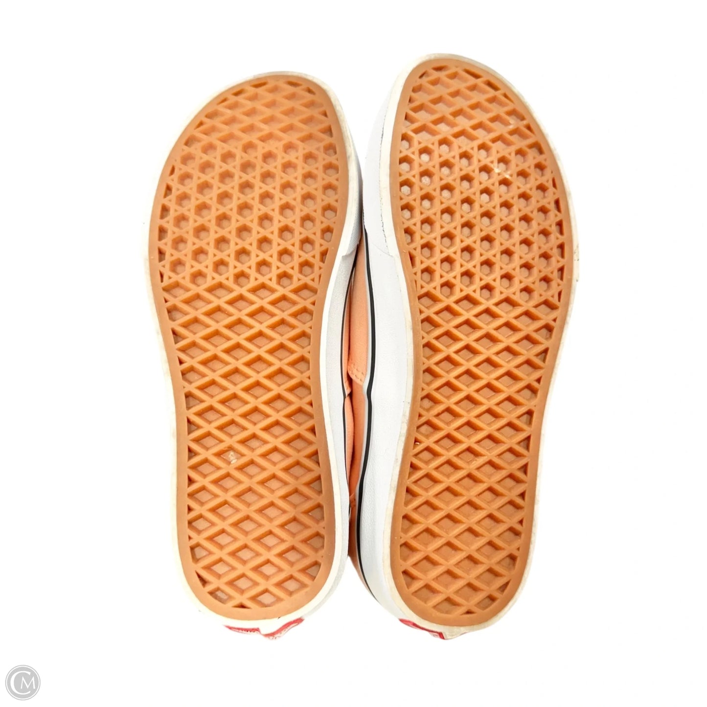 Shoes Sneakers By Vans In Peach, Size: 7.5