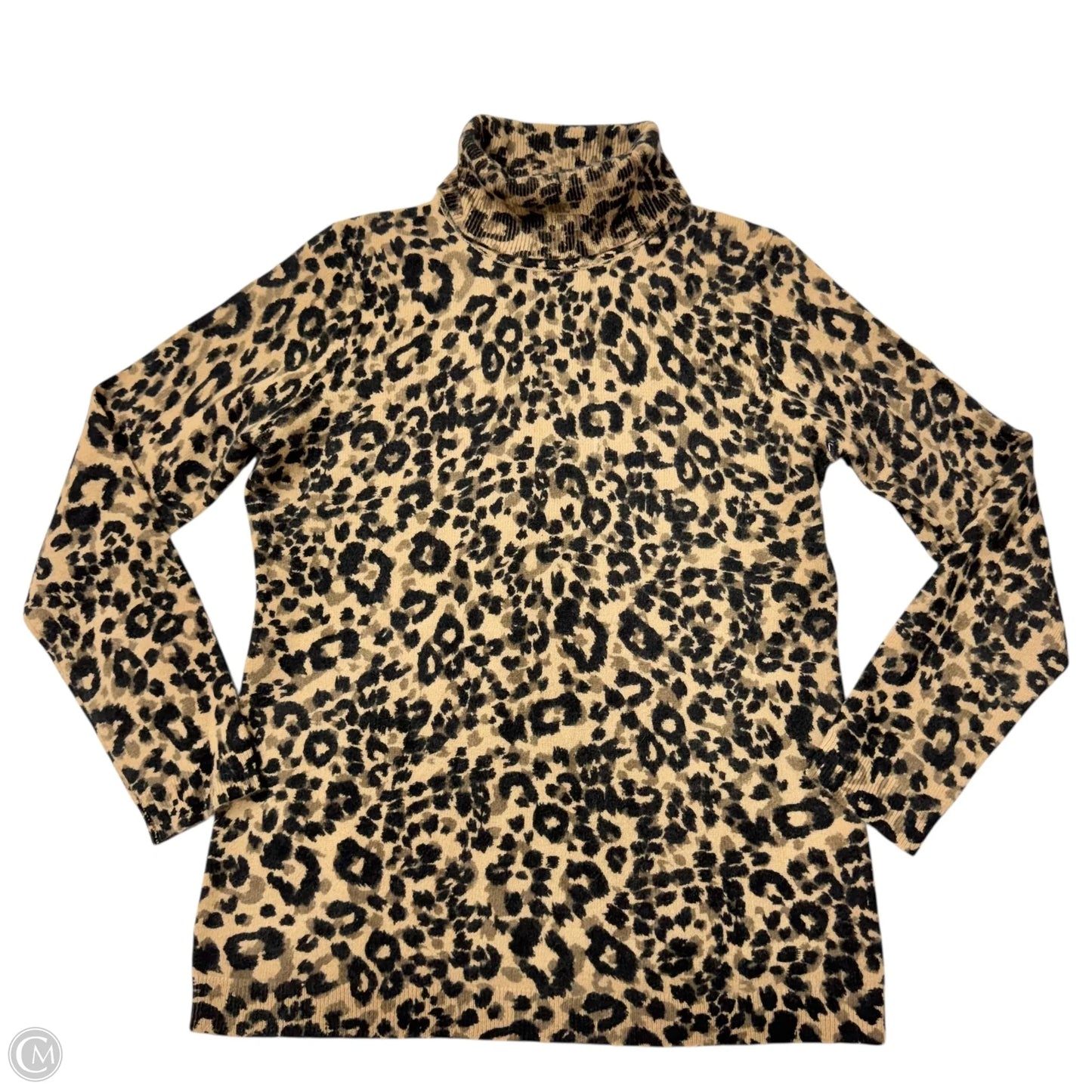 Sweater Cashmere By Charter Club In Leopard Print, Size: M