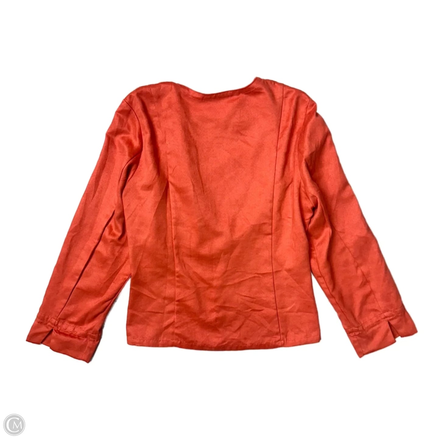 Cardigan By Chicos In Orange, Size: Xs