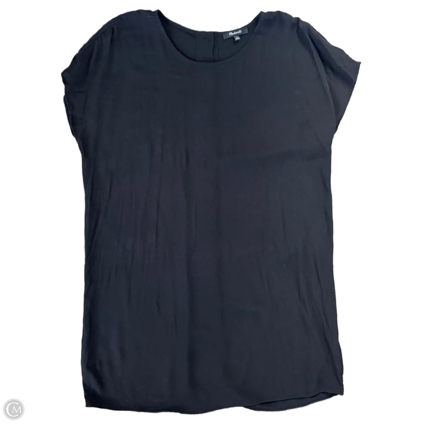 Tunic Short sleeve By Madewell In Black, Size: M