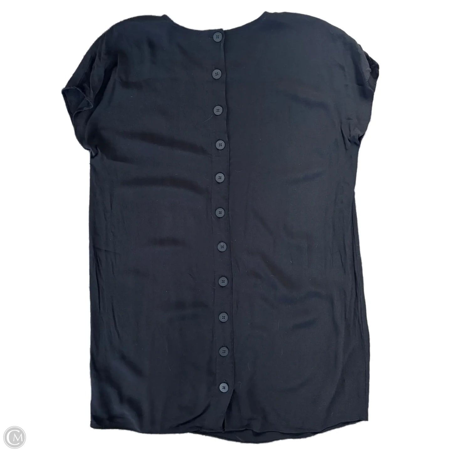 Tunic Short sleeve By Madewell In Black, Size: M