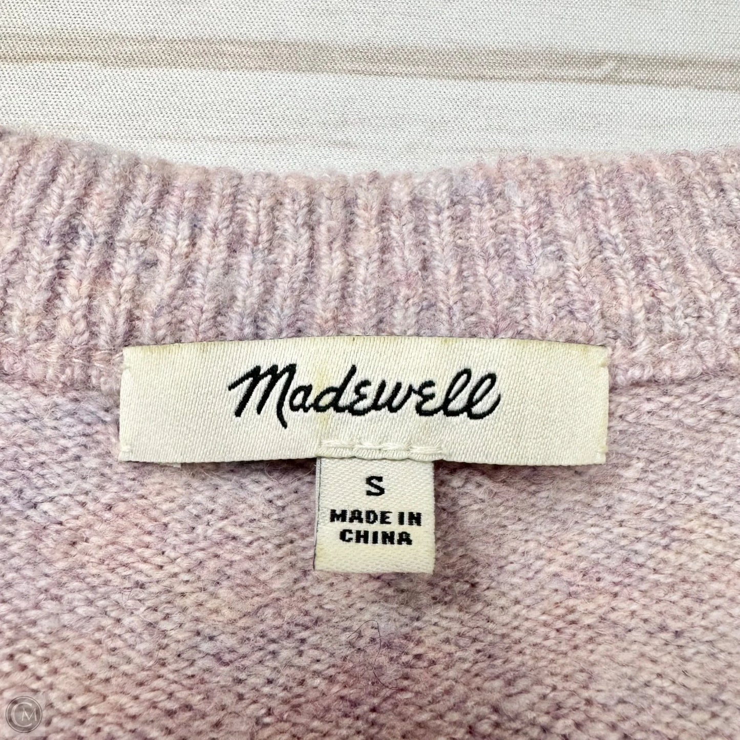 Sweater By Madewell In Purple, Size: S