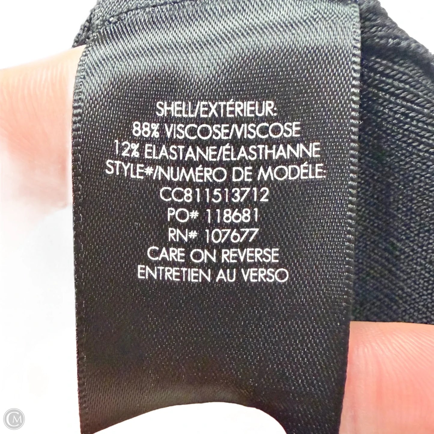 Top Long Sleeve Designer By Alice + Olivia In Black, Size: M